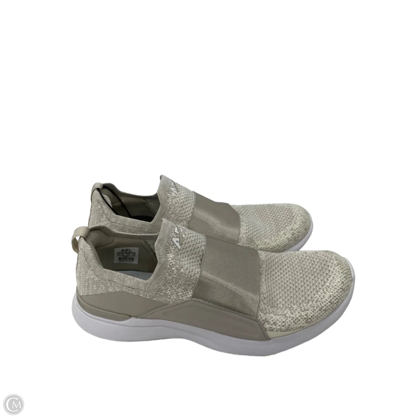 Shoes Designer By Apl In Beige, Size: 10