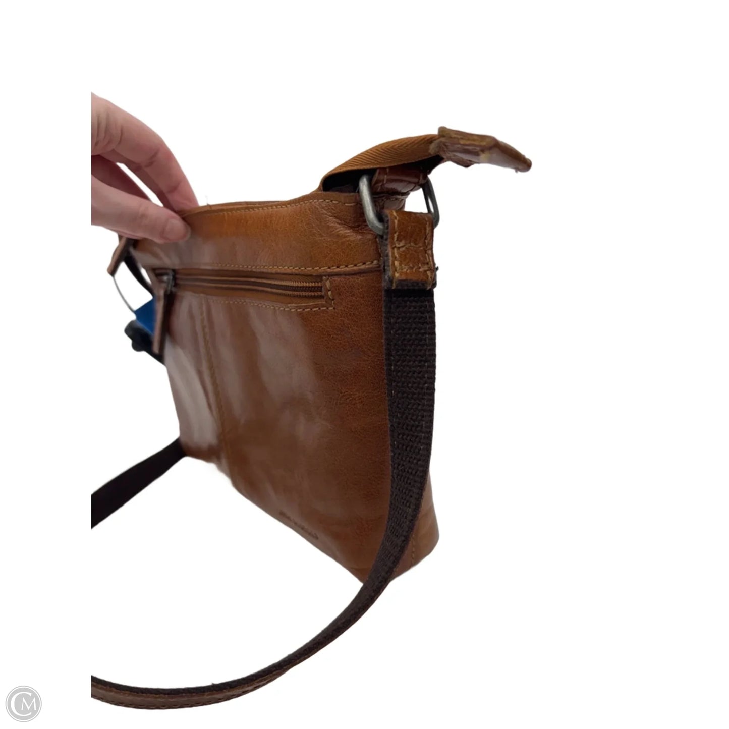 Crossbody Leather By Cmb, Size: Small