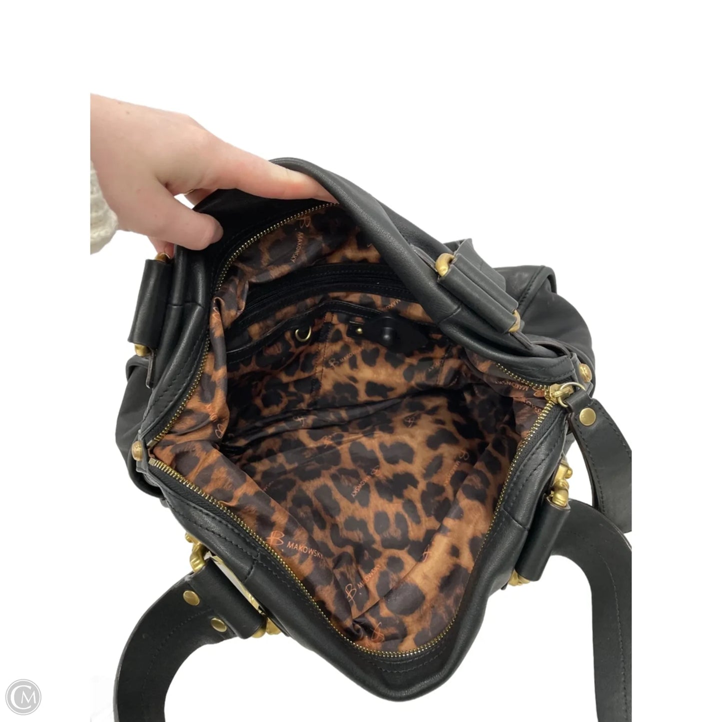 Crossbody Leather By JACK GEORGES , Size: Small