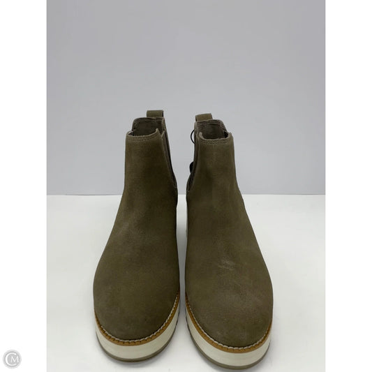 Boots Ankle Heels By Cole-haan In Green, Size: 7.5