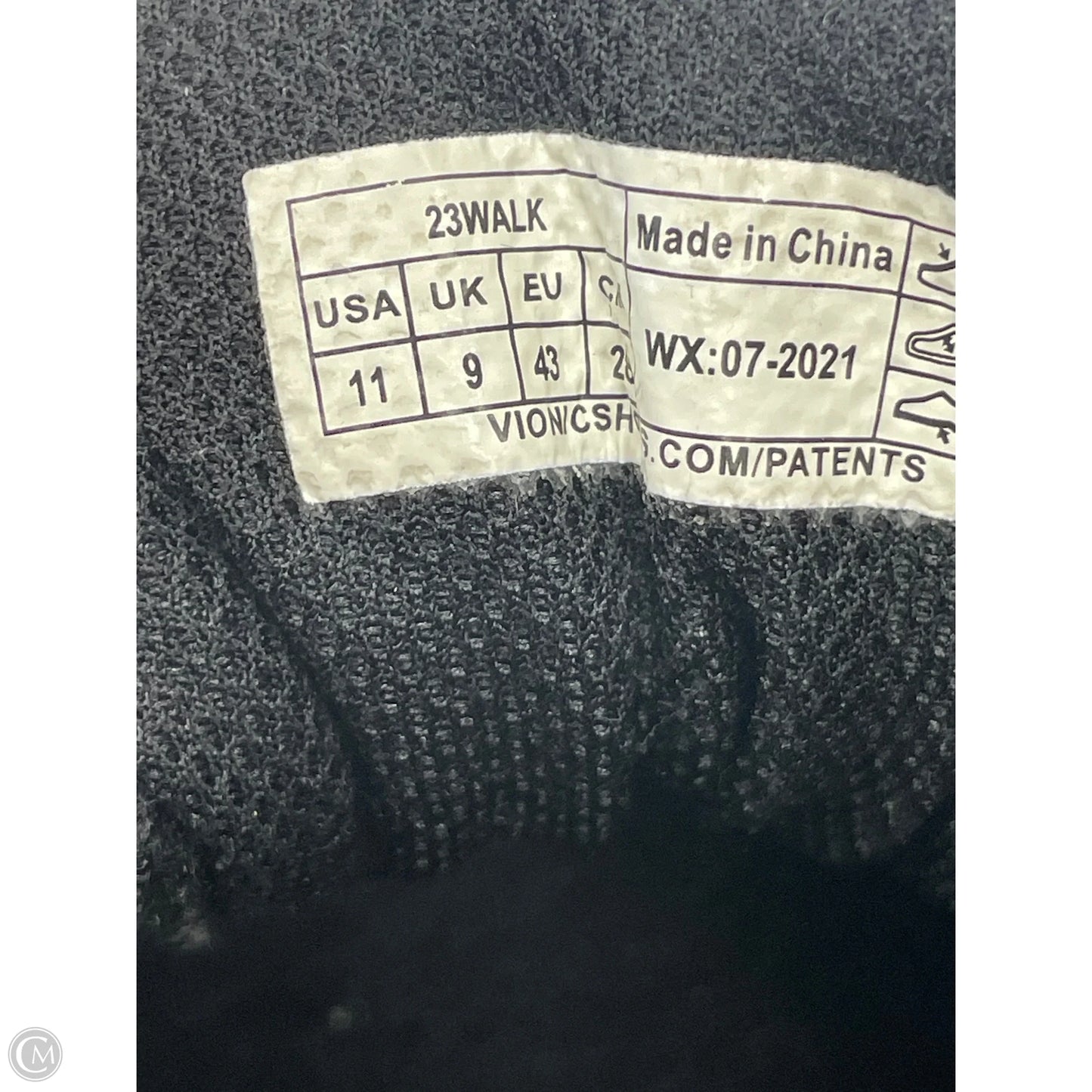 Shoes Sneakers By Vionic In Black, Size: 11