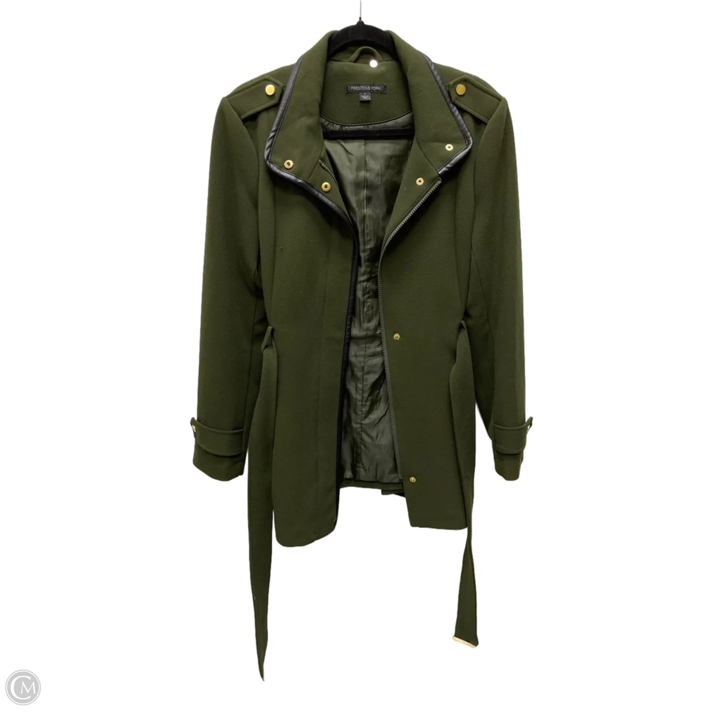 Coat Other By Clothes Mentor In Green, Size: S