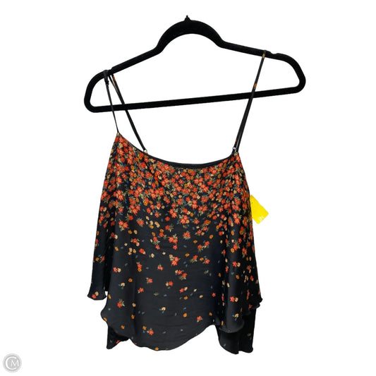 Top Sleeveless By Free People In Floral Print, Size: L