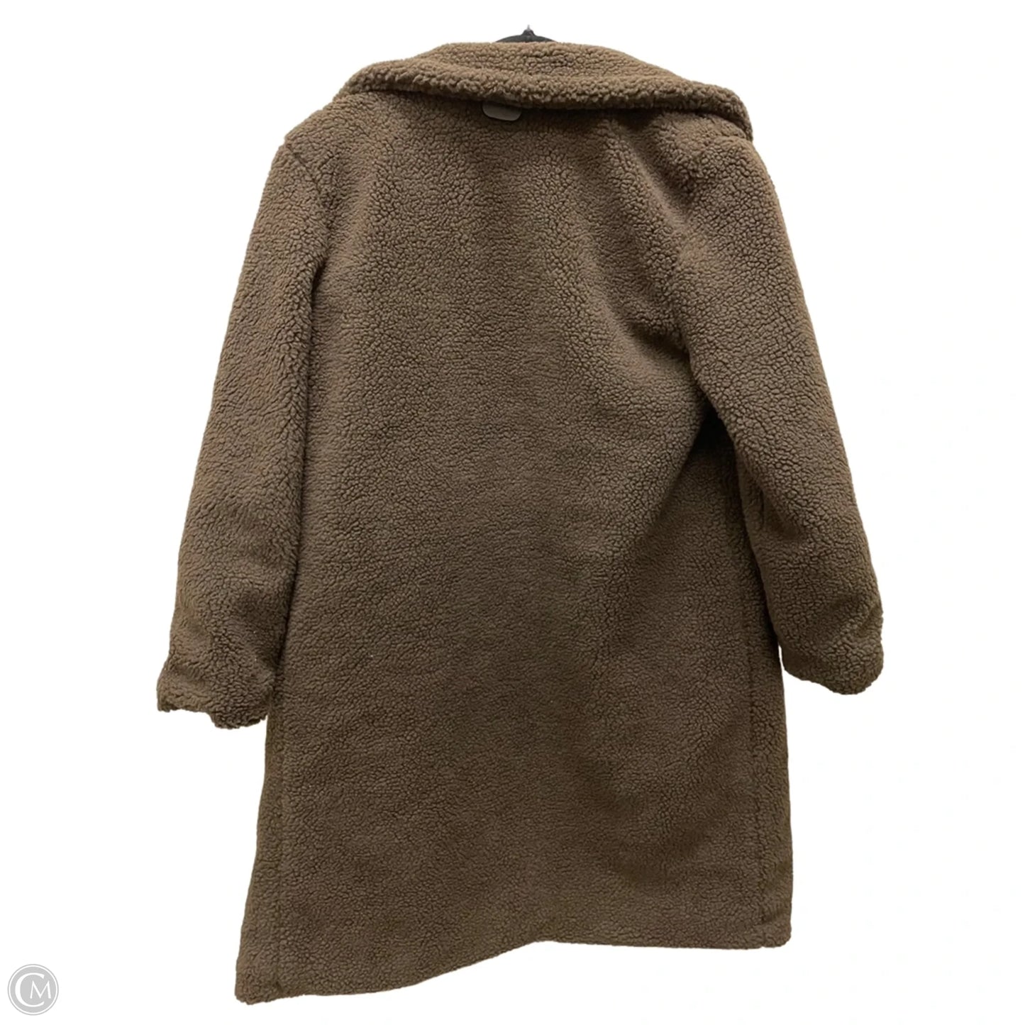 Coat Faux Fur & Sherpa By Stoosh In Brown, Size: M