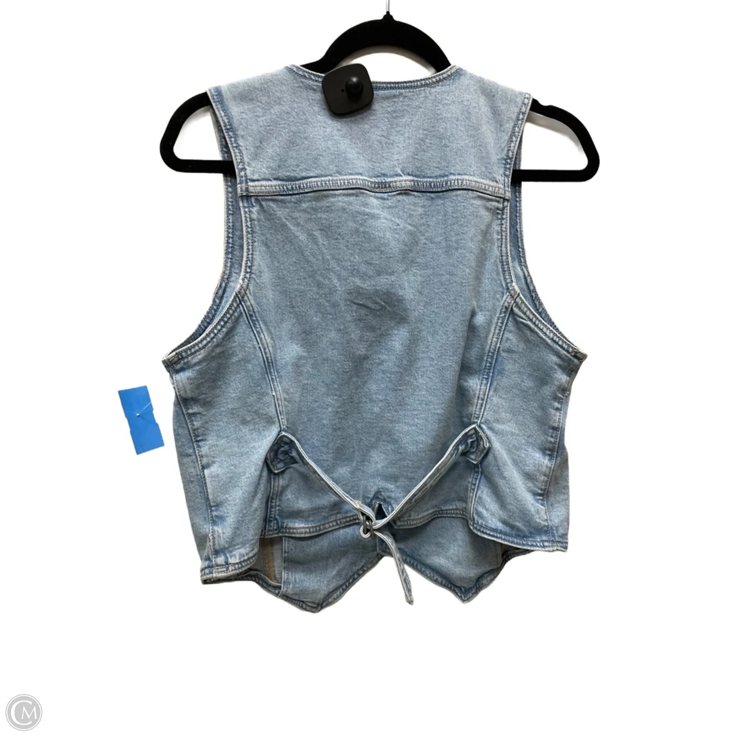 Vest Other By American Eagle In Blue Denim, Size: Xl