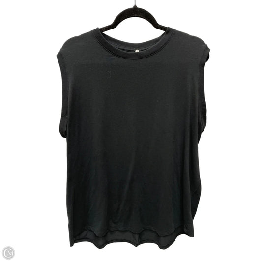 Top Sleeveless By Nike Apparel In Black, Size: L