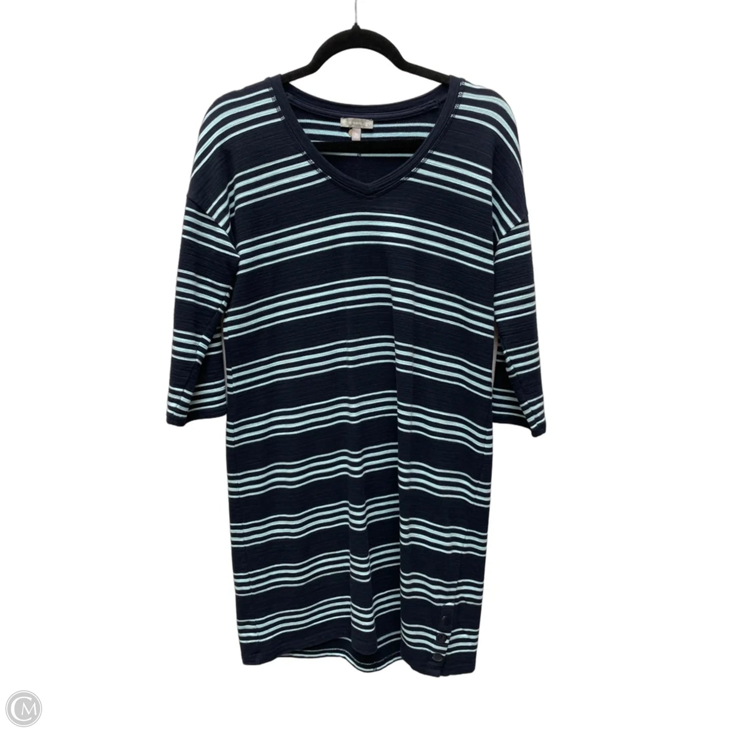 Dress Casual Short By Talbots In Striped Pattern, Size: M