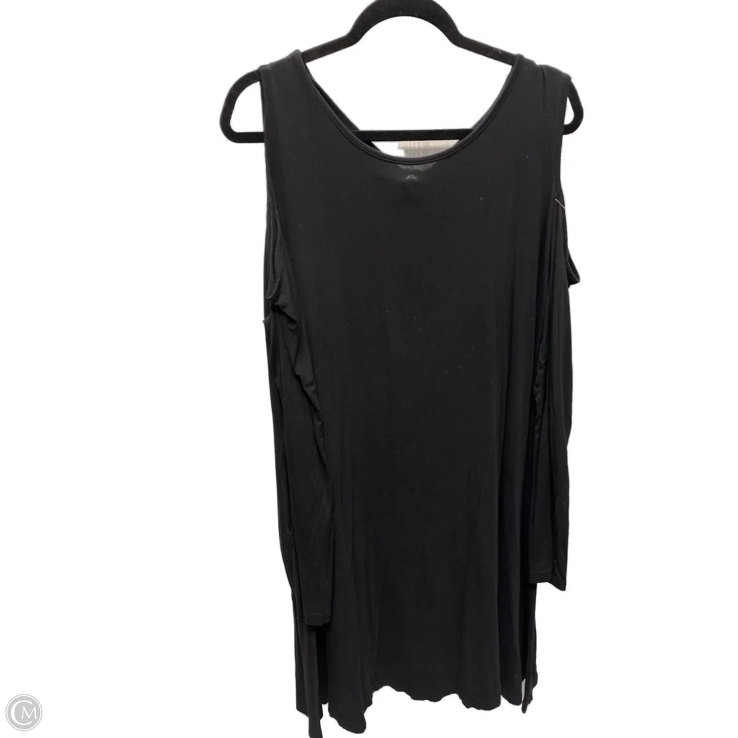 Dress Casual Short By Clothes Mentor In Black, Size: 3x