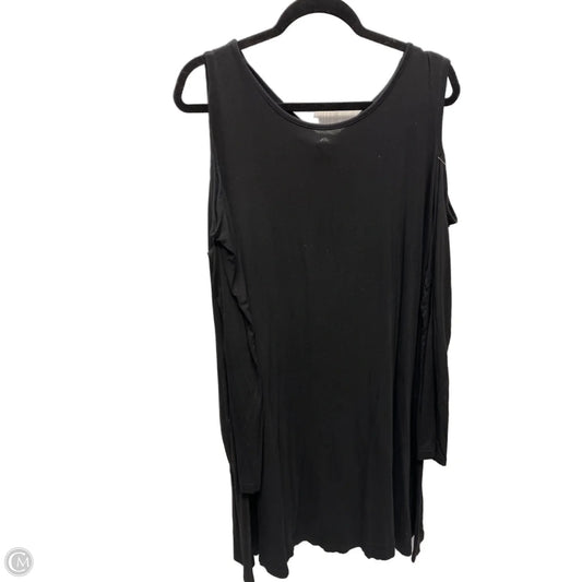 Dress Casual Short By Clothes Mentor In Black, Size: 3x