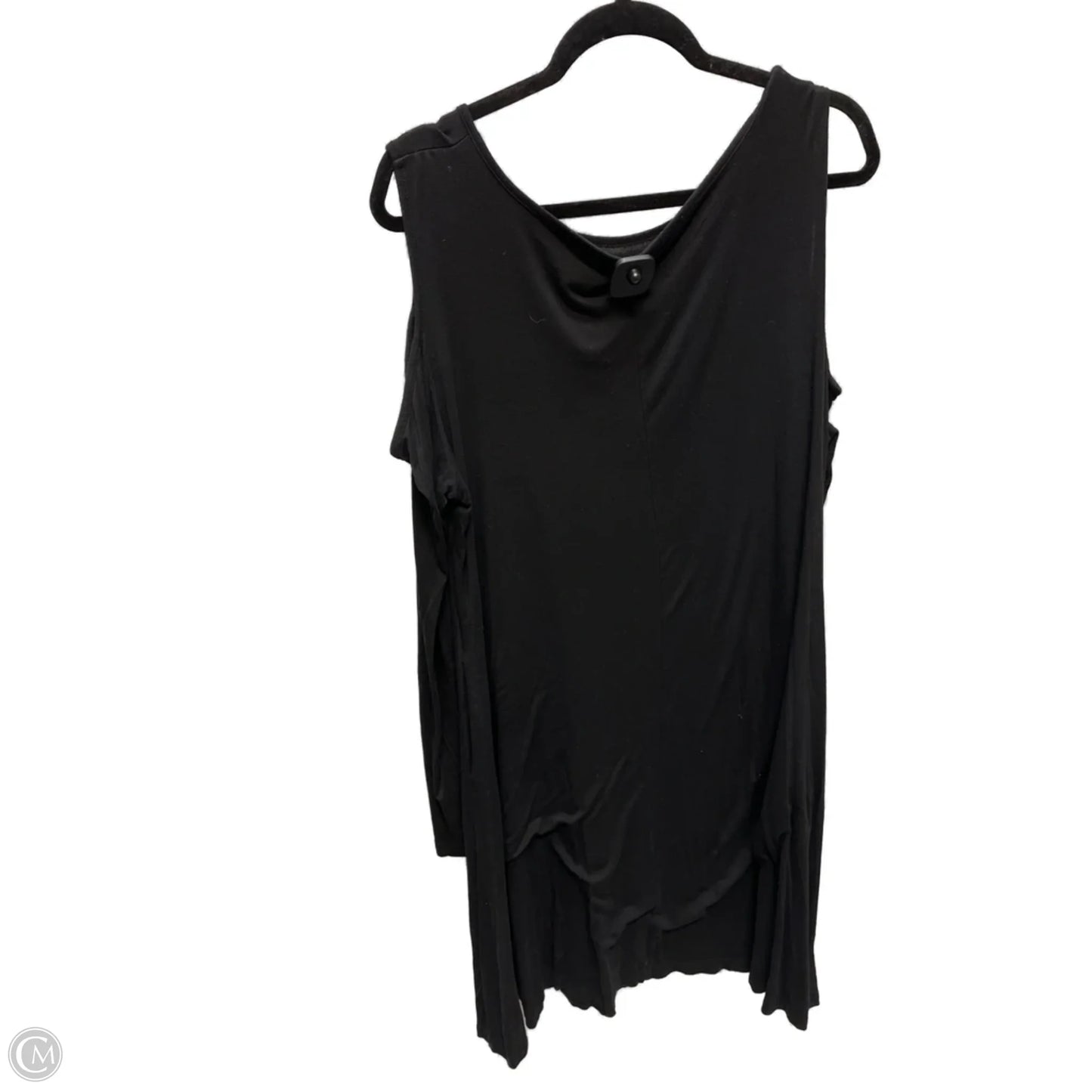 Dress Casual Short By Clothes Mentor In Black, Size: 3x