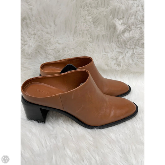 Shoes Heels Block By Everlane In Black & Tan, Size: 8.5