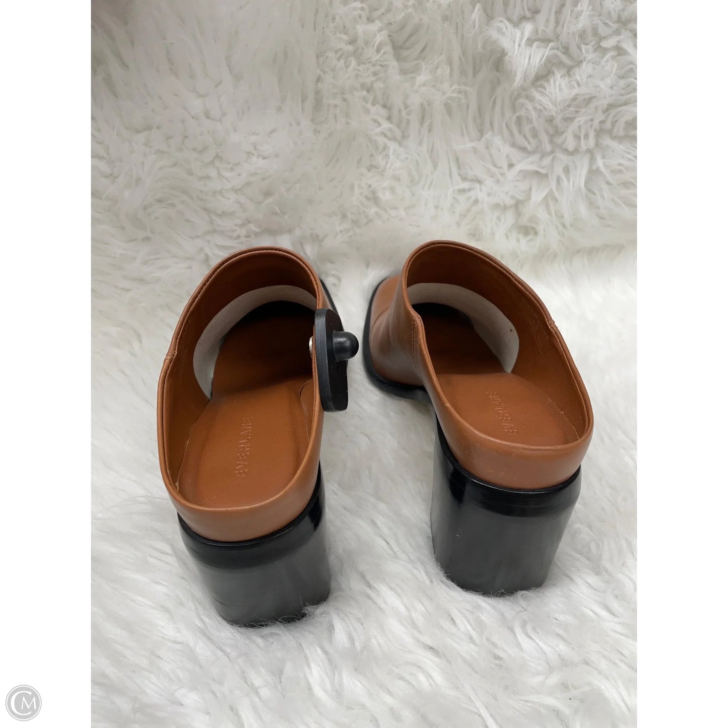 Shoes Heels Block By Everlane In Black & Tan, Size: 8.5