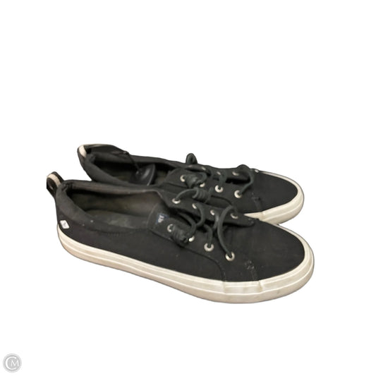 Shoes Sneakers By Sperry In Black & White, Size: 10