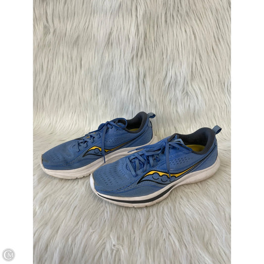 Shoes Athletic By Clothes Mentor In Blue & Yellow, Size: 10
