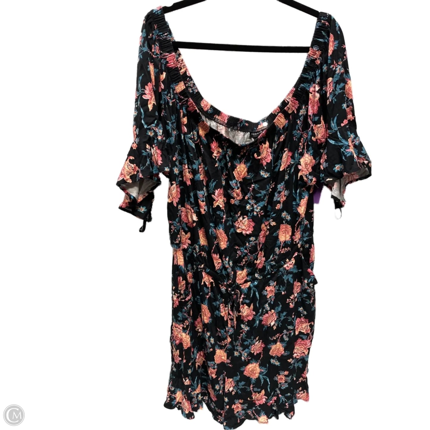 Romper By Torrid In Floral Print, Size: 3x