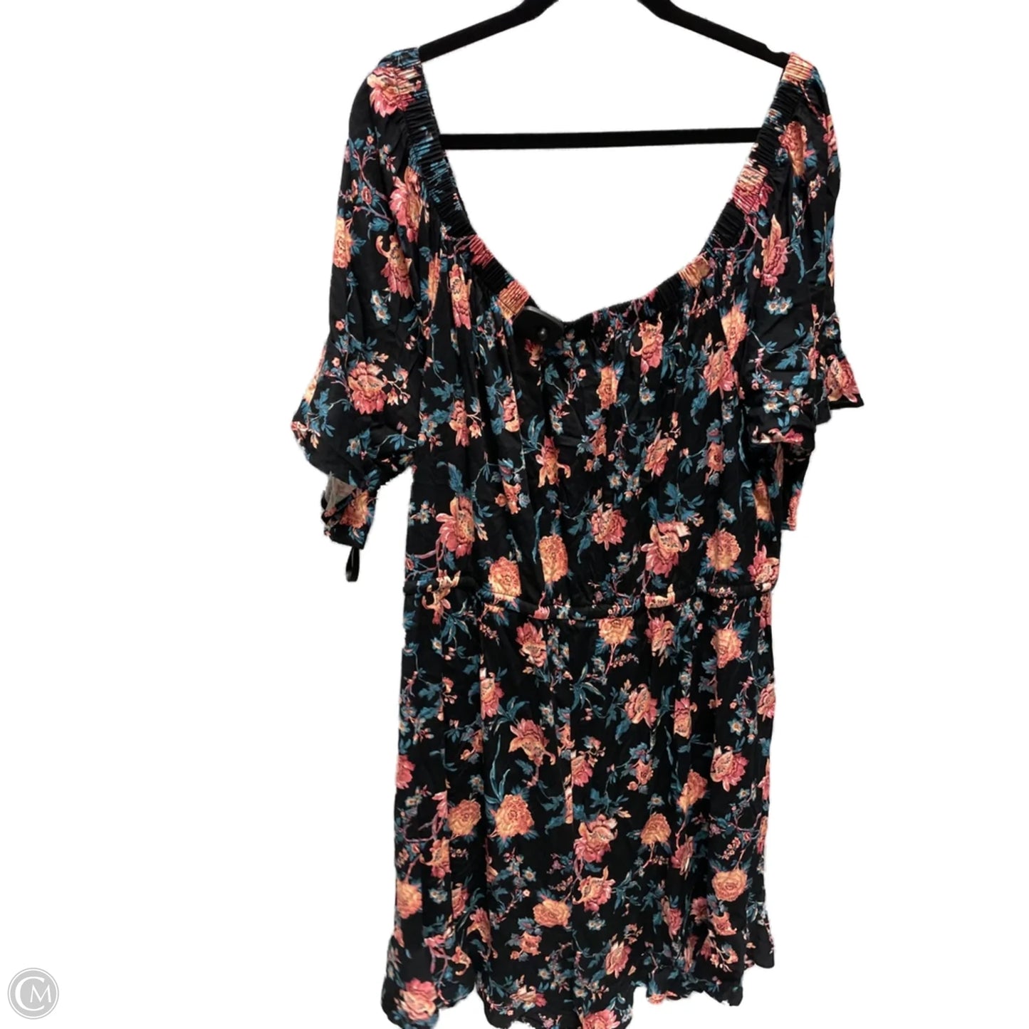 Romper By Torrid In Floral Print, Size: 3x