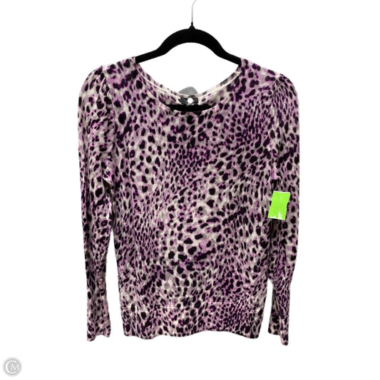 Sweater By Talbots In Animal Print, Size: S