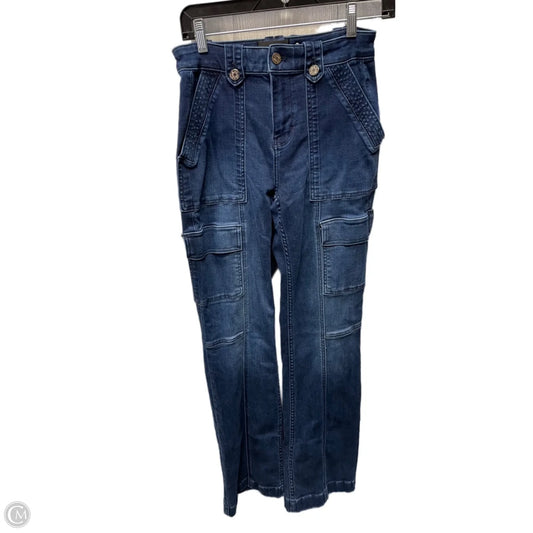 Jeans Straight By White House Black Market In Blue, Size: 0