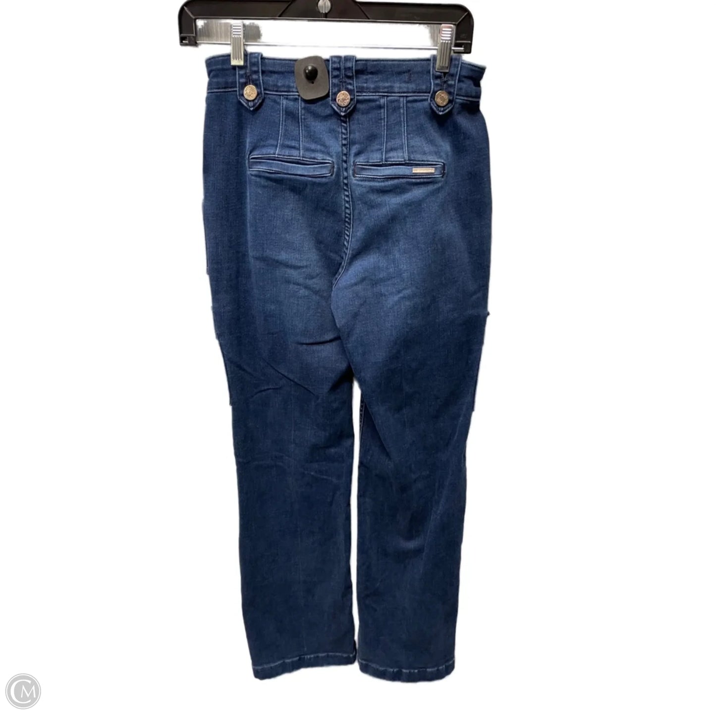 Jeans Straight By White House Black Market In Blue, Size: 0