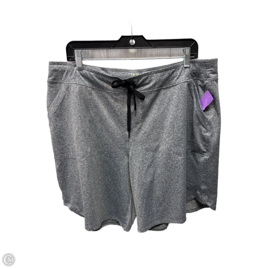 Athletic Shorts By Tek Gear In Grey, Size: 16