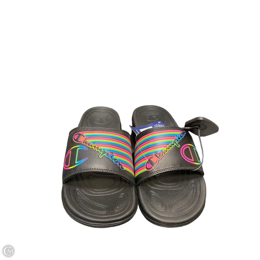 Sandals Flip Flops By Champion In Multi-colored, Size: 6