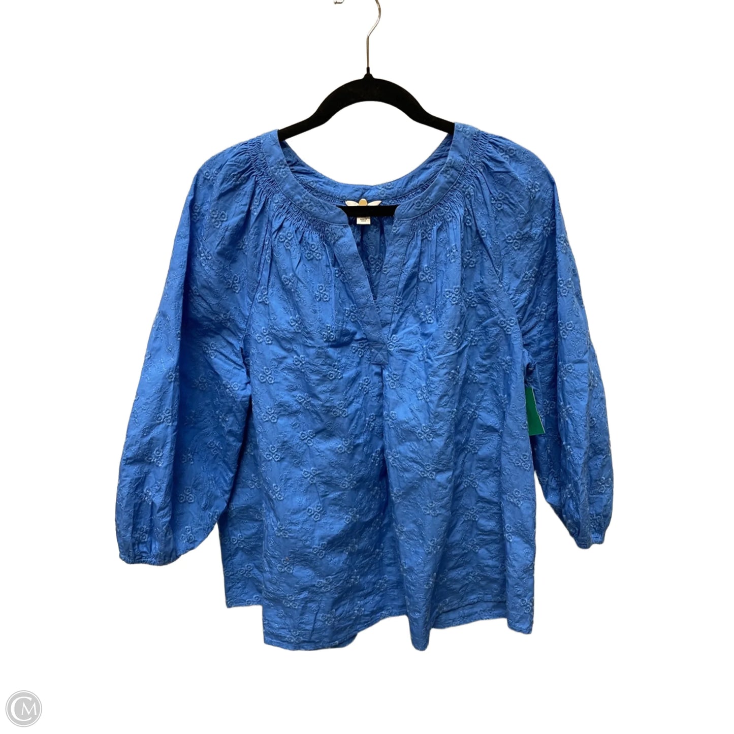 Top 3/4 Sleeve By Crown And Ivy In Floral Print, Size: Xl