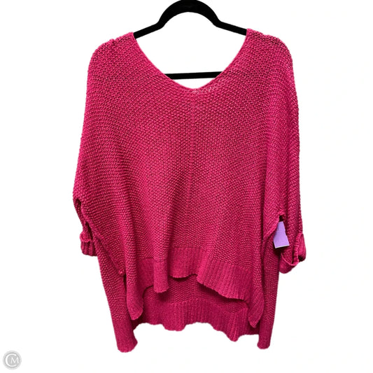 Sweater By She + Sky In Pink, Size: Osfm