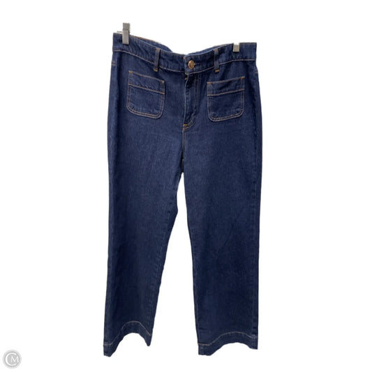 Jeans Wide Leg By Talbots In Blue, Size: 6