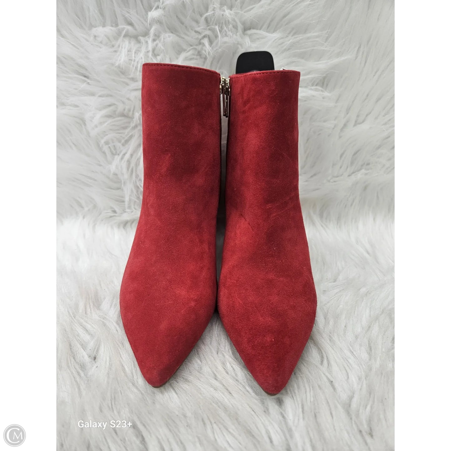Boots Ankle Heels By Antonio Melani In Red, Size: 6.5