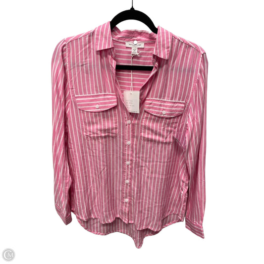 Top Long Sleeve By Beachlunchlounge In Striped Pattern, Size: Xs