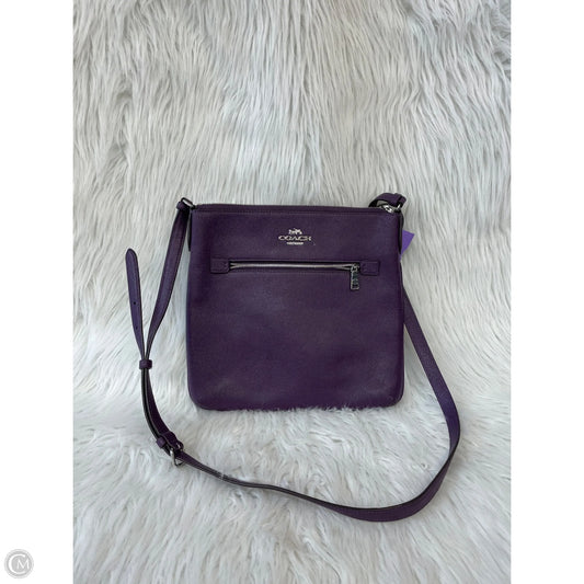 Crossbody Designer By Coach, Size: Medium