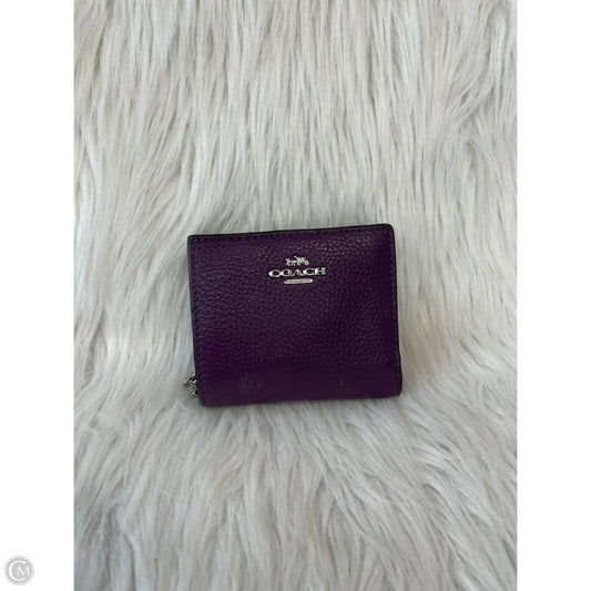 Wallet Designer By Coach, Size: Small
