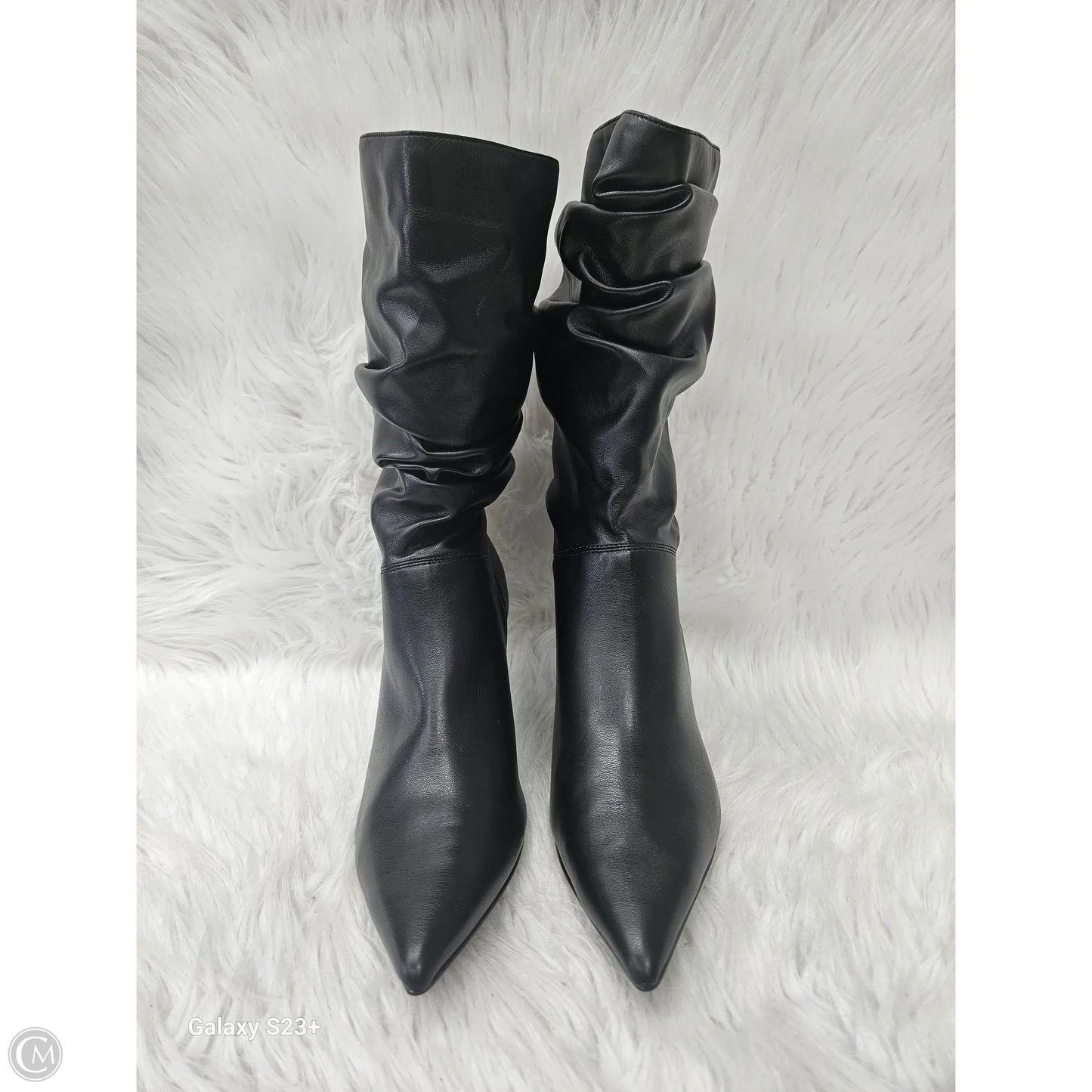 Boots Ankle Heels By Marc Fisher In Black, Size: 8