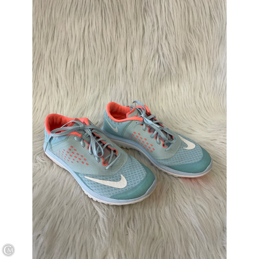 Shoes Athletic By Nike In Blue & Pink, Size: 7.5
