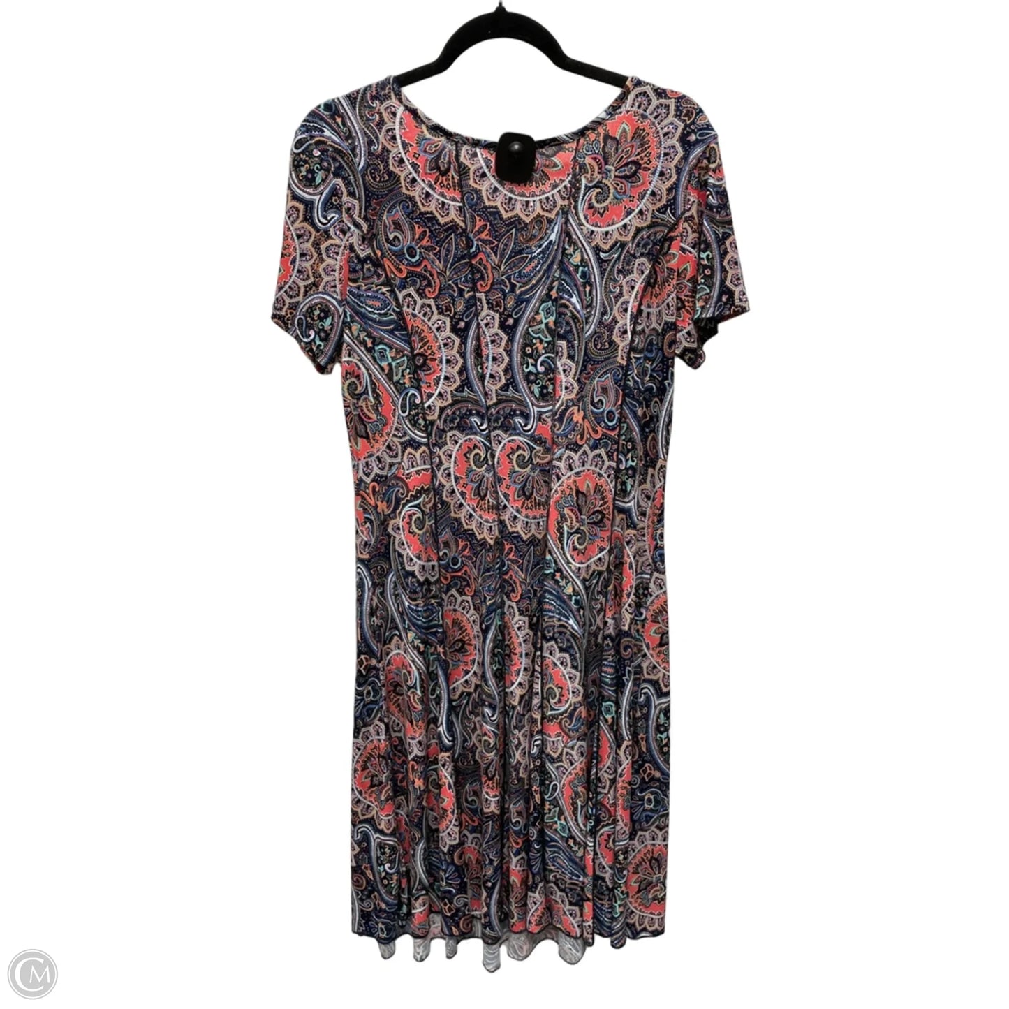 Dress Casual Midi By Sami & Jo In Geometric Pattern, Size: 1x
