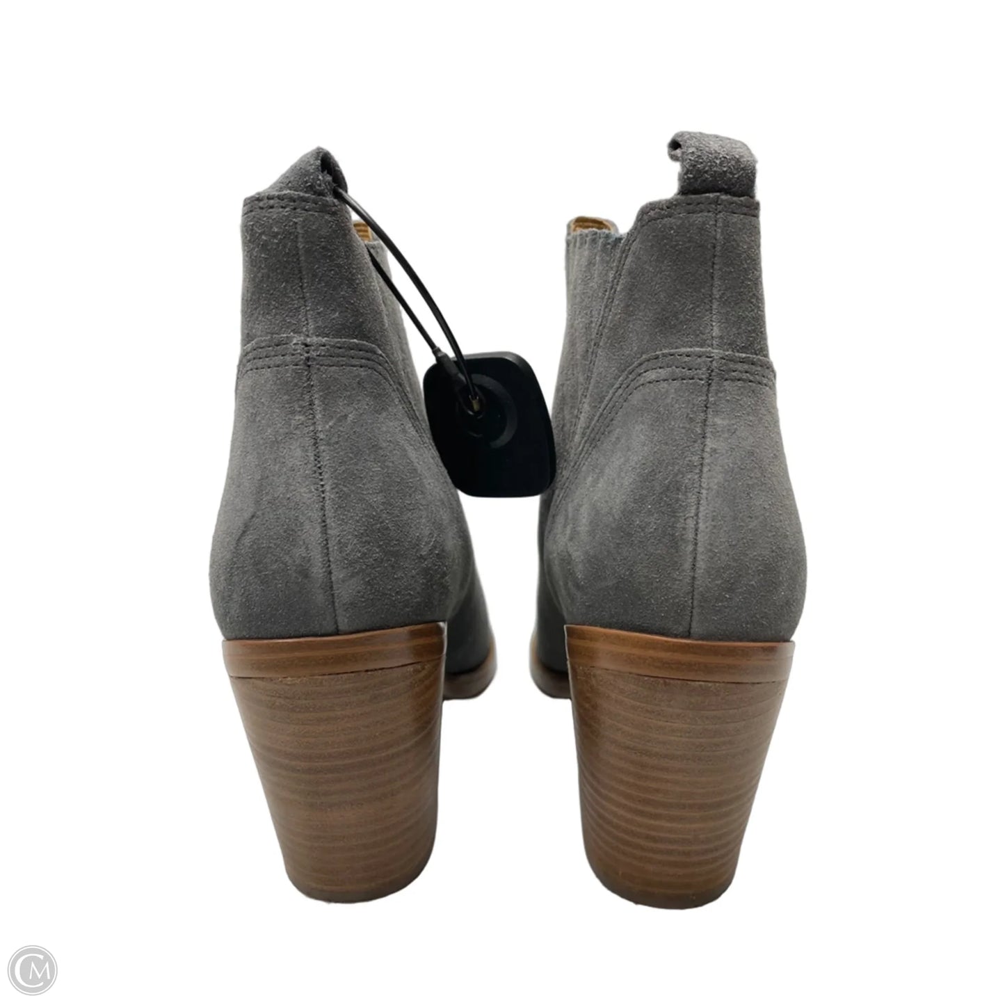 Boots Ankle Heels By Marc Fisher In Blue & Brown, Size: 7.5