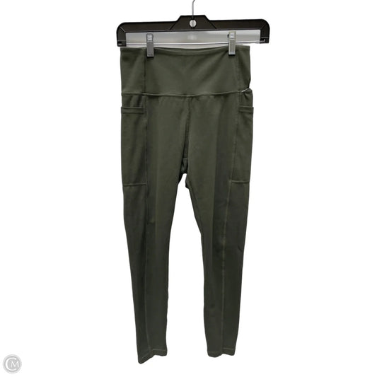 Athletic Leggings By Danskin In Green, Size: S