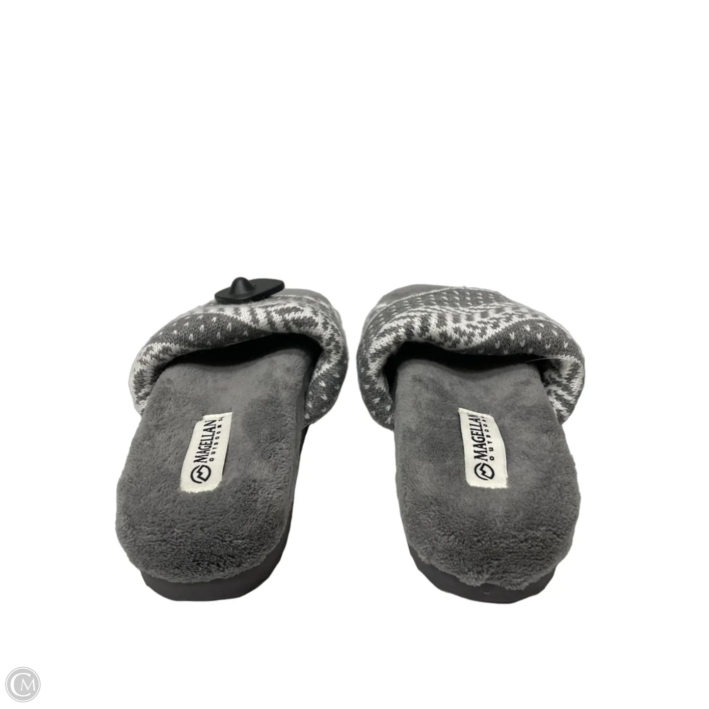 Sandals Heels Platform By Magellan In Grey & White, Size: 9