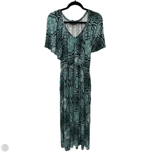 Dress Casual Midi By Lane Bryant In Geometric Pattern, Size: L