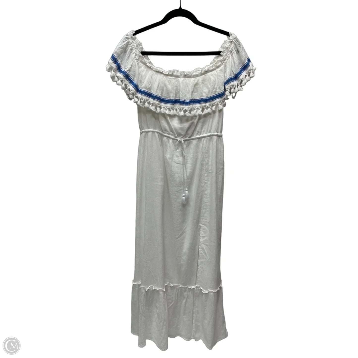 Dress Casual Maxi By Vince Camuto In White, Size: M