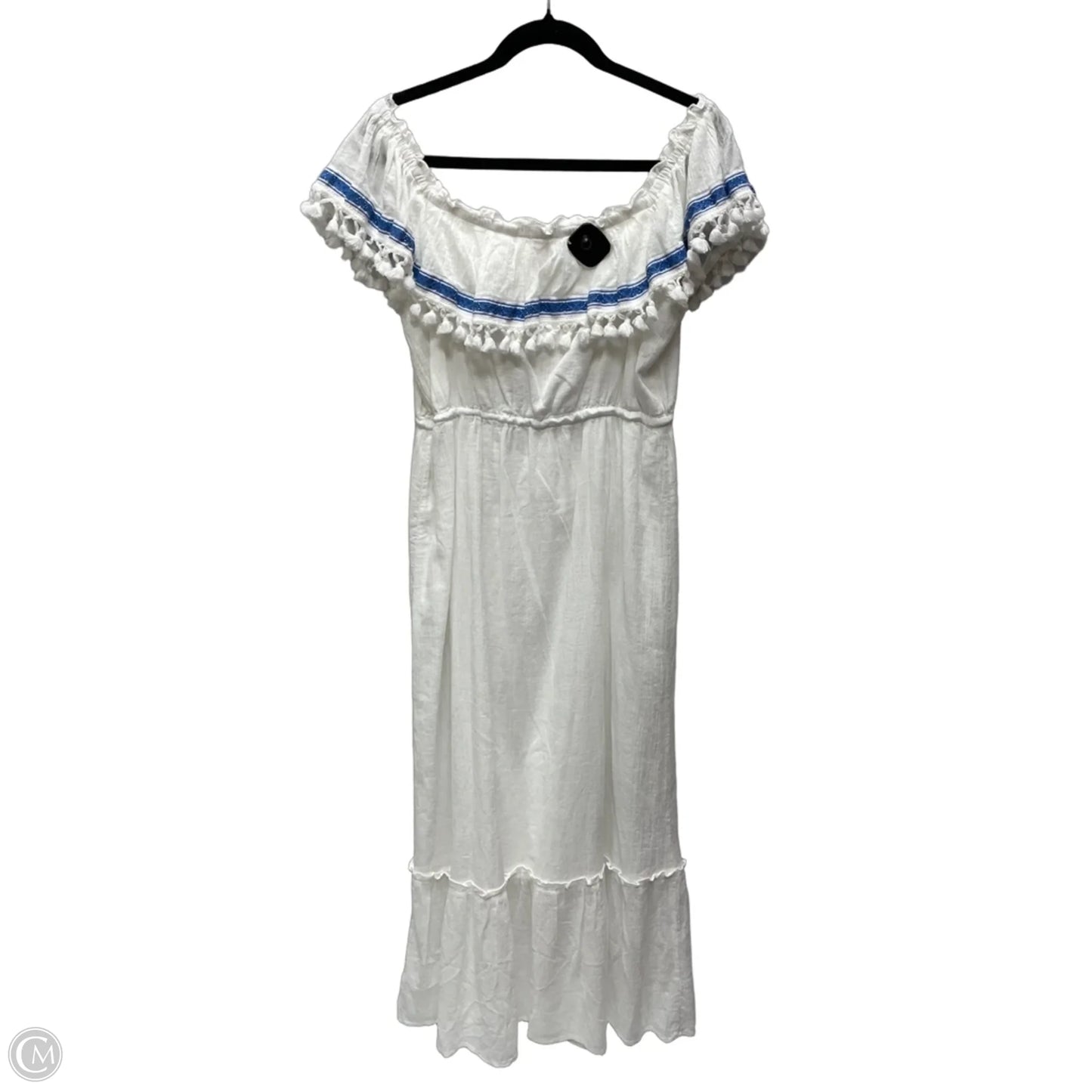 Dress Casual Maxi By Vince Camuto In White, Size: M