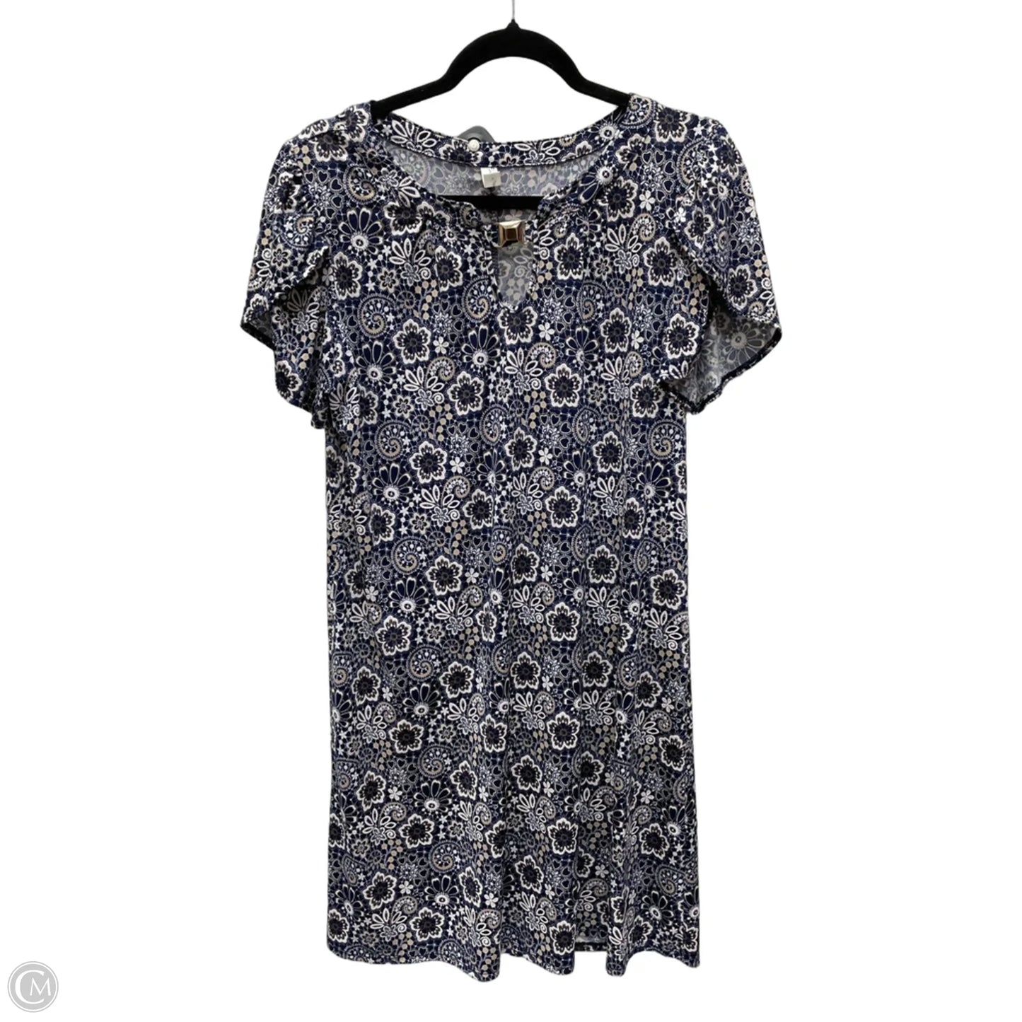 Dress Casual Short By Perseption Concept In Floral Print, Size: M