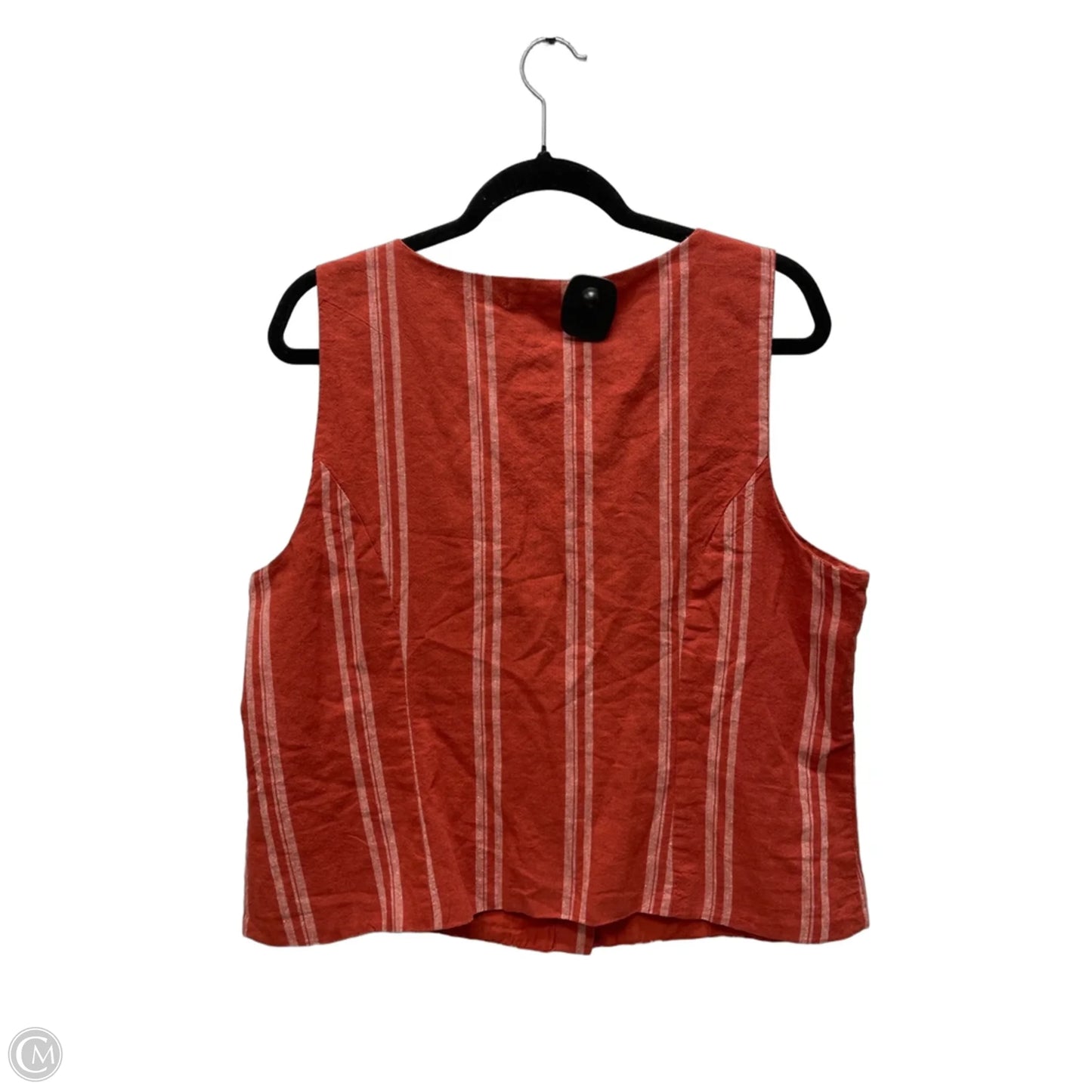 Top Sleeveless By And Now This In Orange, Size: Xl