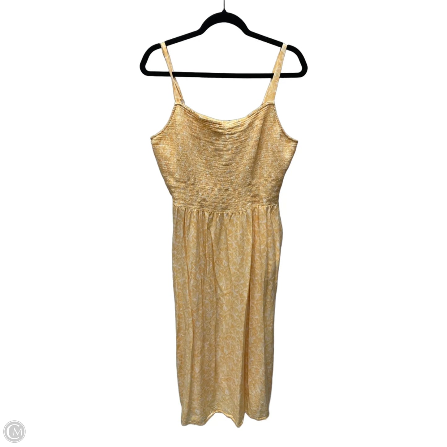 Dress Casual Short By Old Navy In Yellow, Size: Xl