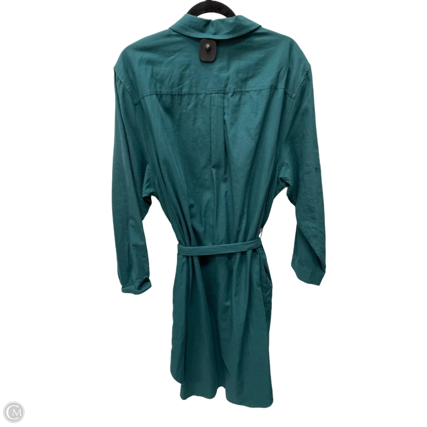 Dress Casual Short By Ava & Viv In Green, Size: 2x