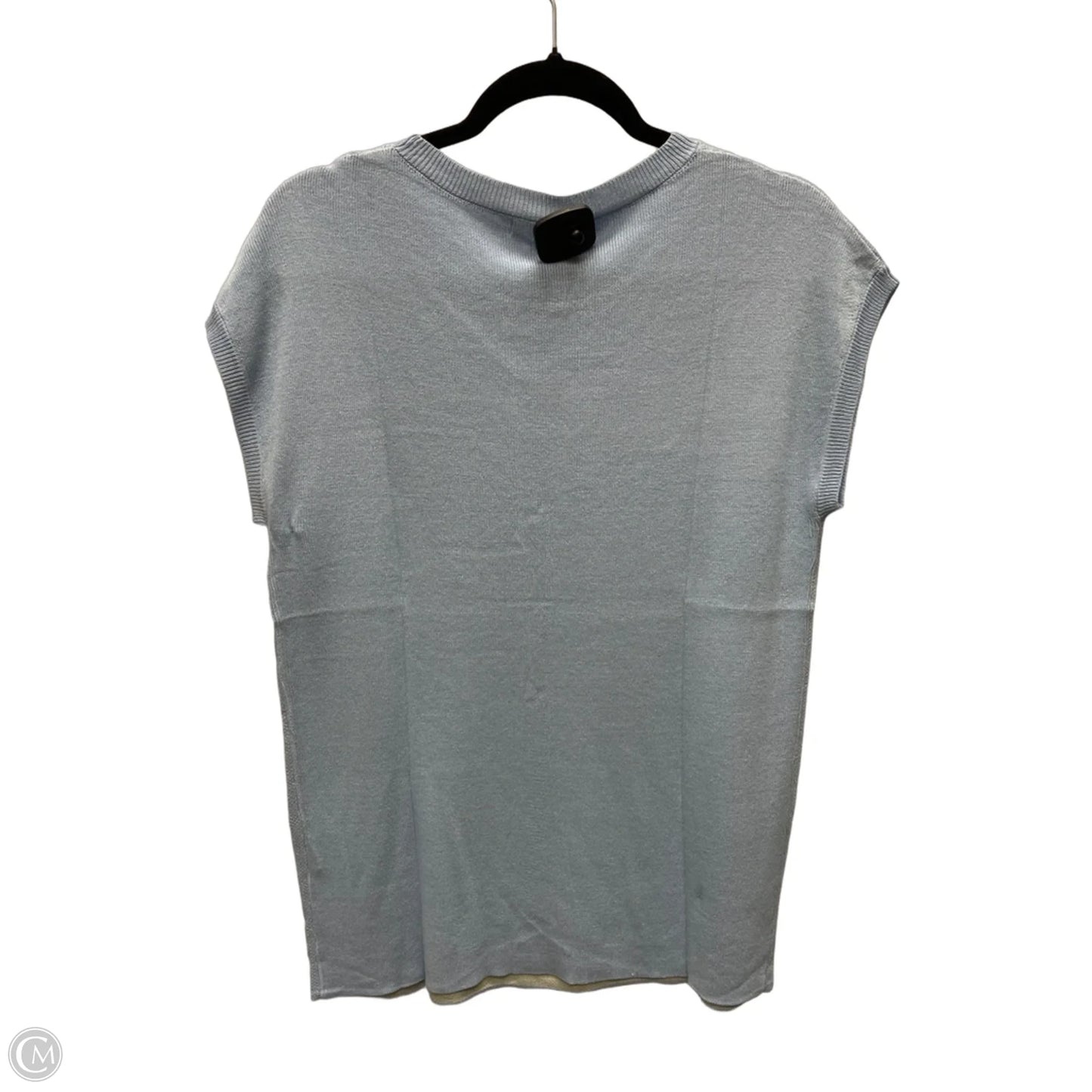 Sweater Short Sleeve By Zeagoo In Blue, Size: M