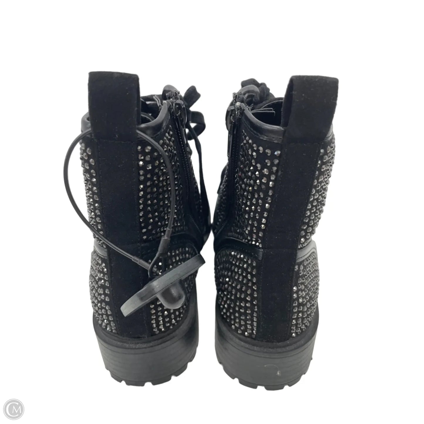 Boots Combat By Madden Girl In Black, Size: 6.5