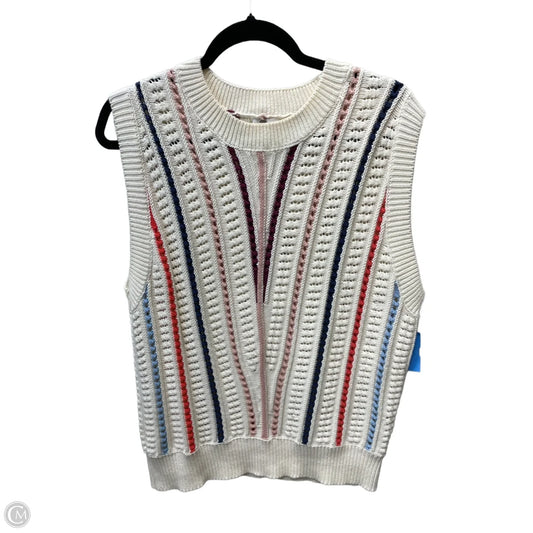 Vest Sweater By Le Lis In Cream, Size: S