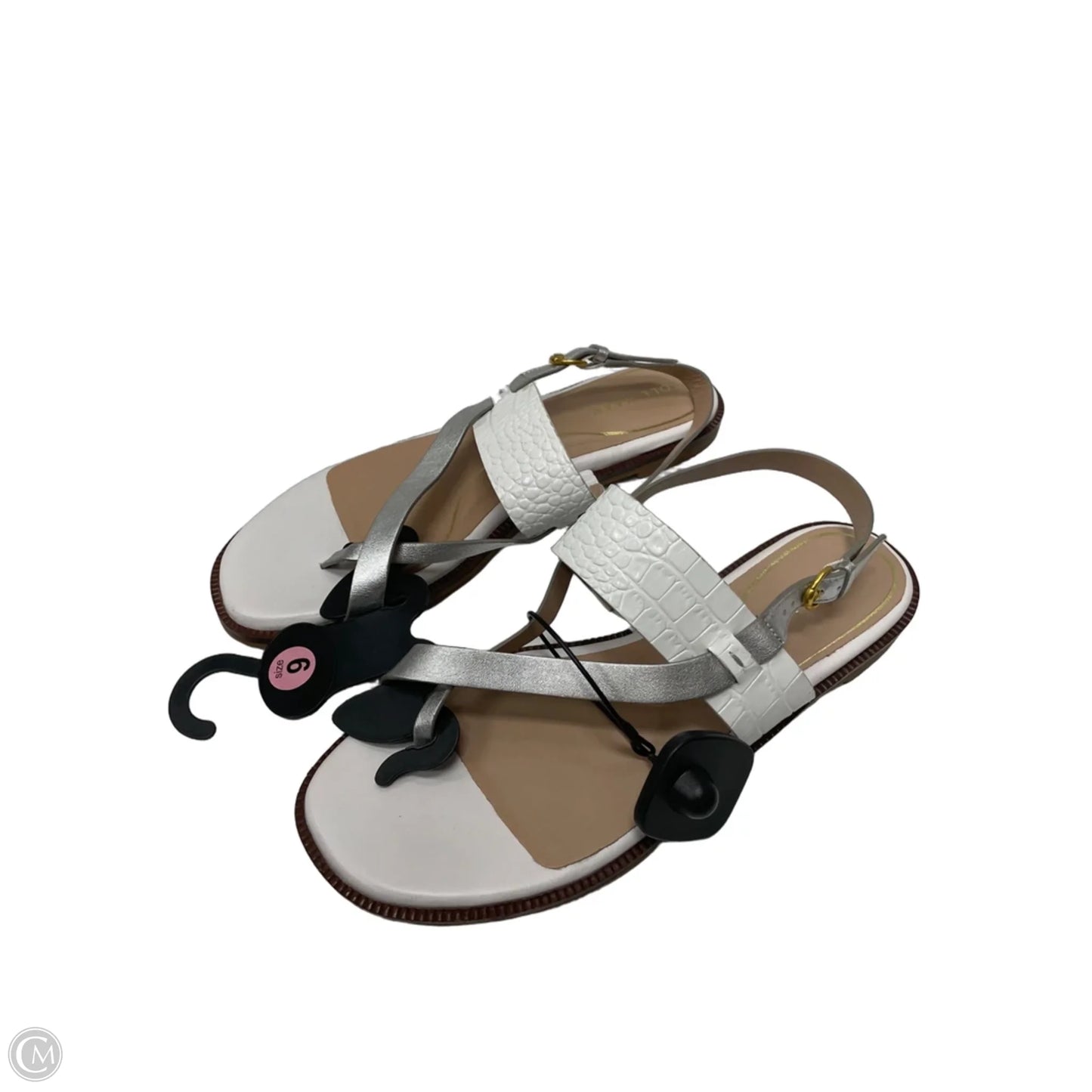 Sandals Flats By Cole-haan In White, Size: 9