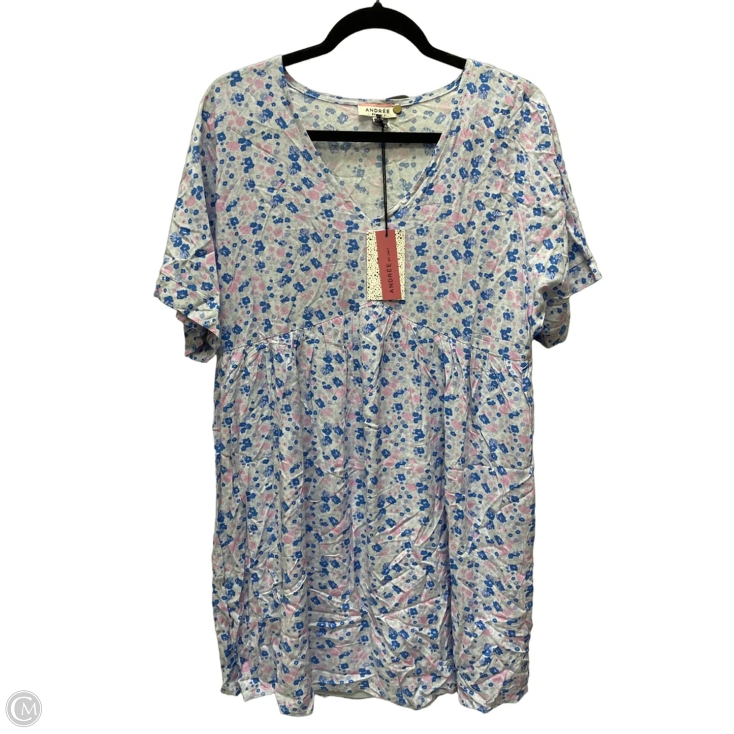 Dress Casual Short By Andree By Unit In Floral Print, Size: L